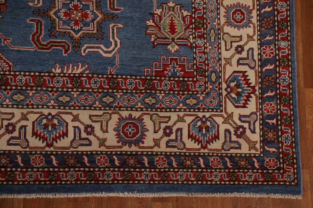 Geometric Kazak Oriental Area Rug 9x12