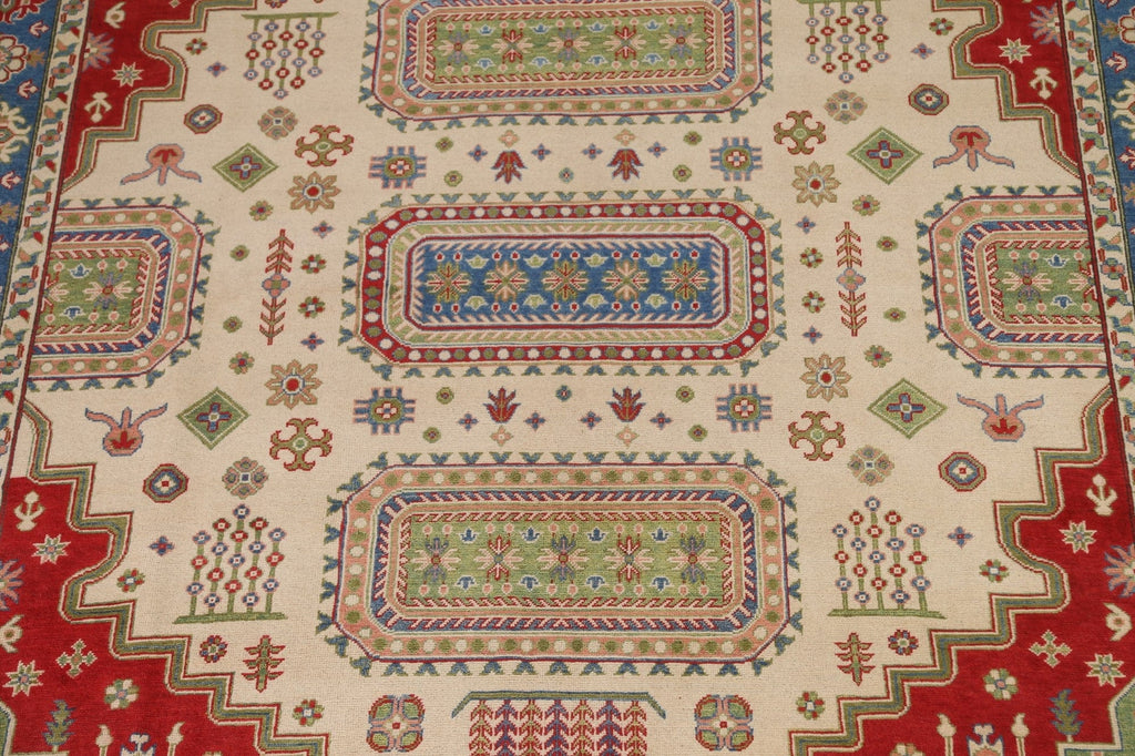 Geometric Kazak Handmade Area Rug 8x10