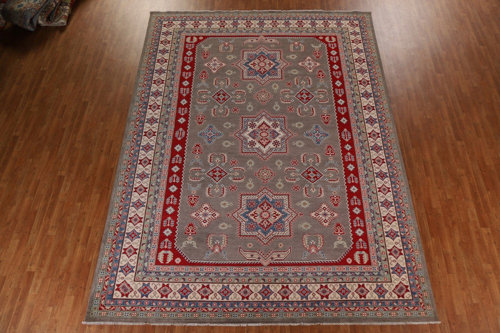 Geometric Kazak Oriental Area Rug 10x13