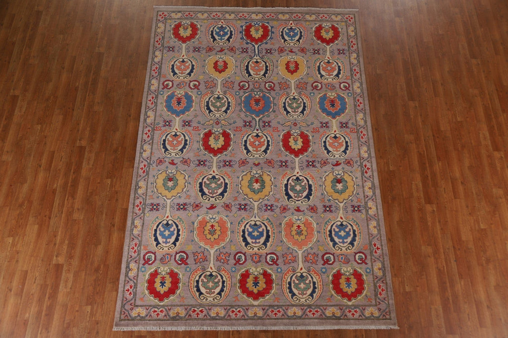 All-Over Kazak Oriental Area Rug 7x10