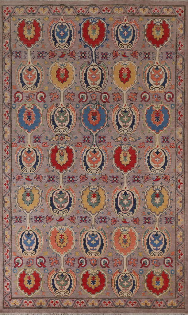 All-Over Kazak Oriental Area Rug 7x10