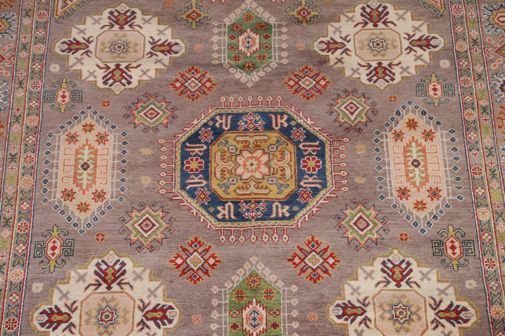 Geometric Kazak Handmade Area Rug 7x10