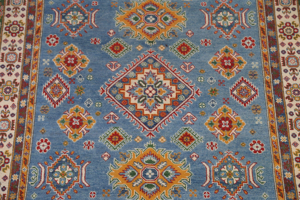 Geometric Kazak Oriental Area Rug 6x8