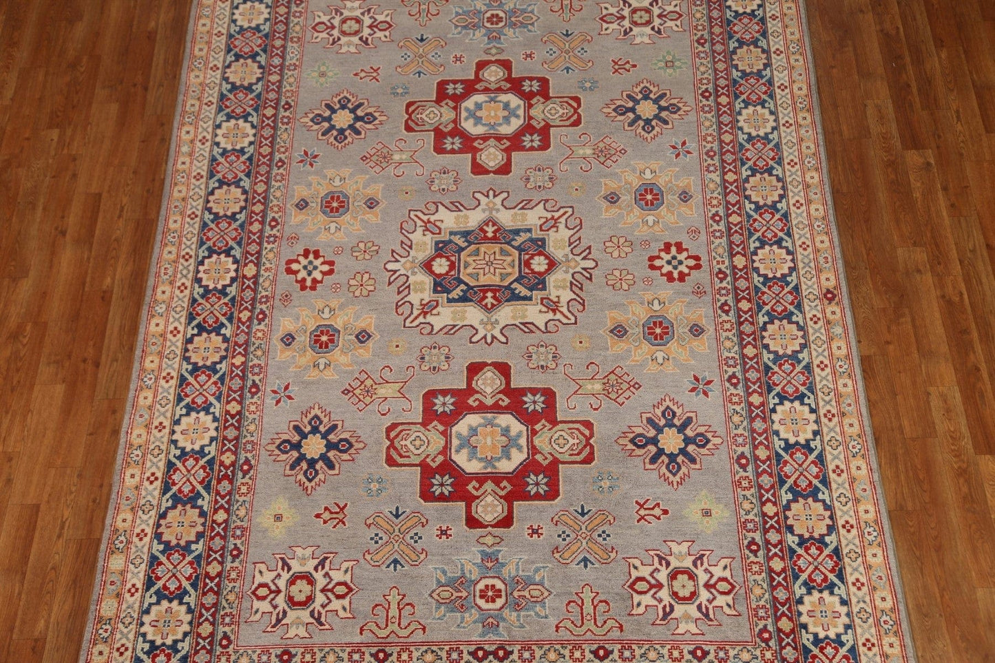 Geometric Kazak Area Rug 7x10