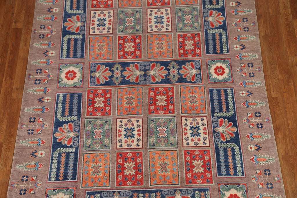 Garden Design Kazak Oriental Area Rug 6x9