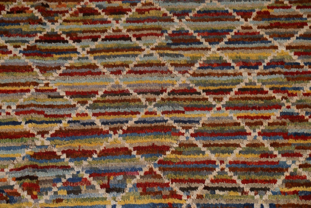 Trellis Gabbeh Kashkoli Oriental Area Rug 7x10