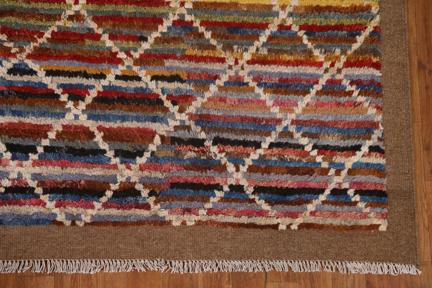 Trellis Gabbeh Kashkoli Oriental Area Rug 7x10