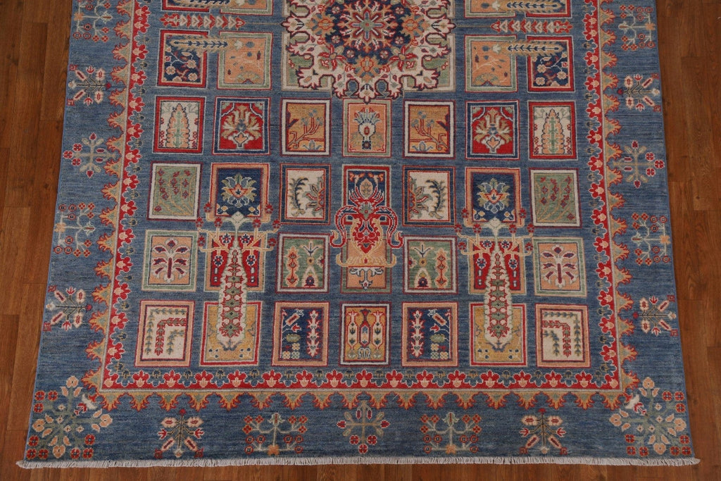 Garden Design Kazak Handmade Area Rug 7x10