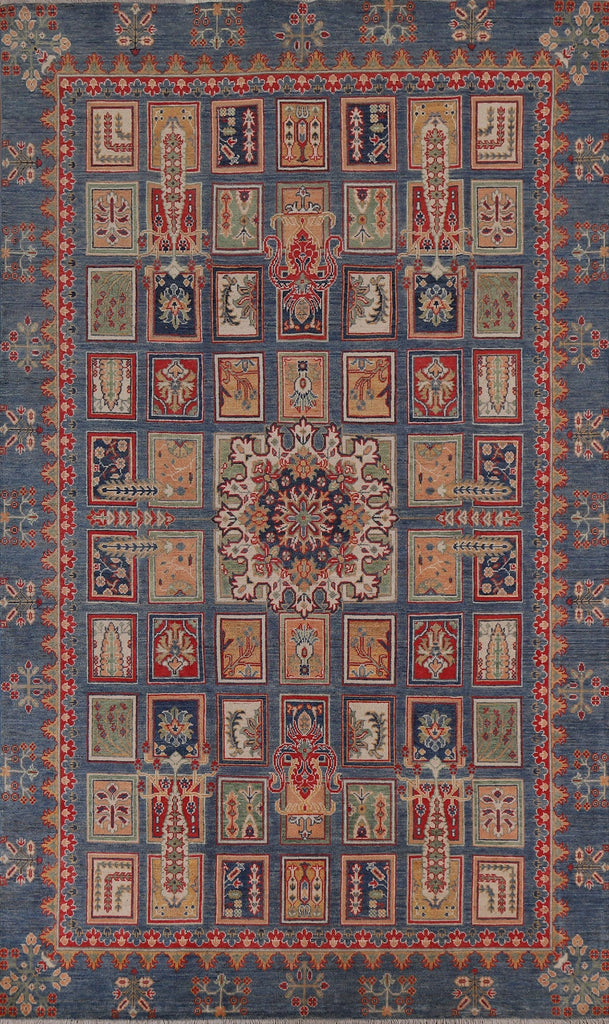 Garden Design Kazak Handmade Area Rug 7x10