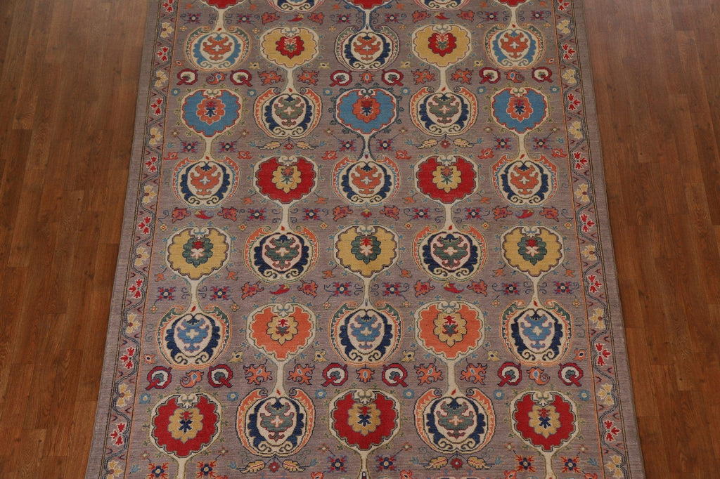 All-Over Kazak Handmade Area Rug 7x10