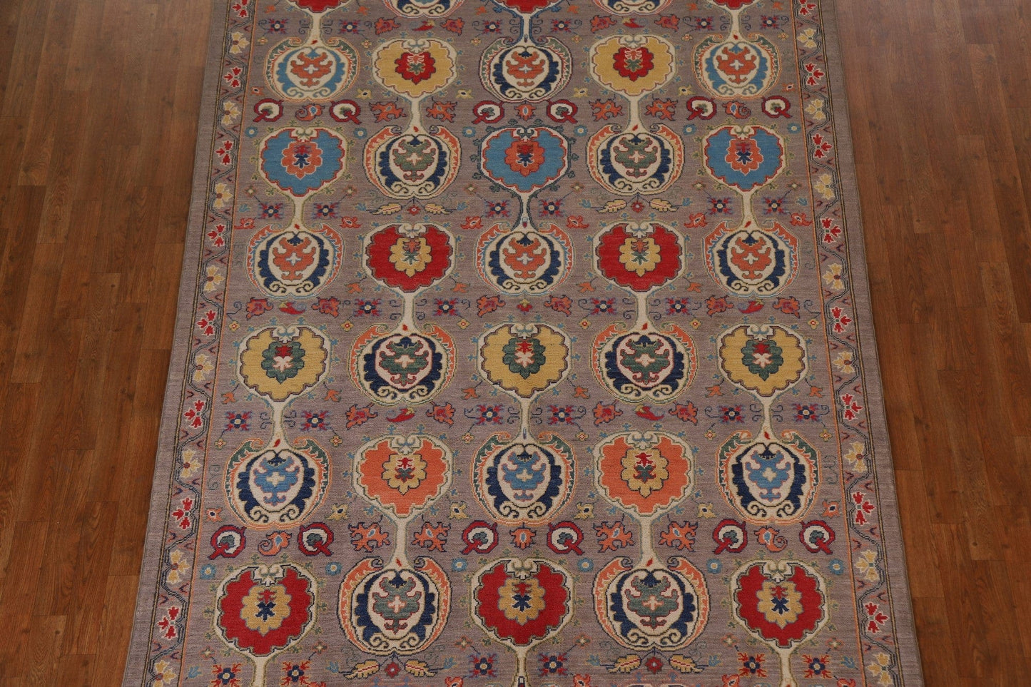 All-Over Kazak Handmade Area Rug 7x10