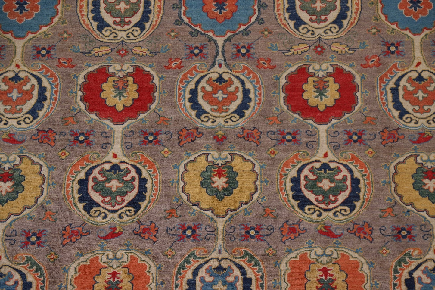 All-Over Kazak Handmade Area Rug 7x10