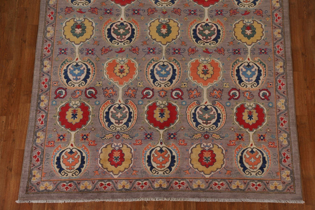 All-Over Kazak Handmade Area Rug 7x10