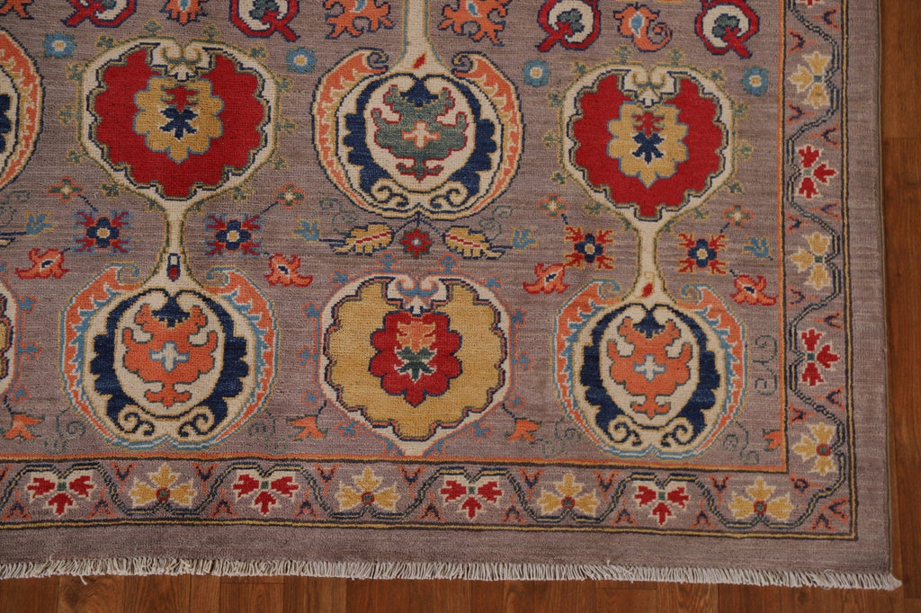 All-Over Kazak Handmade Area Rug 7x10