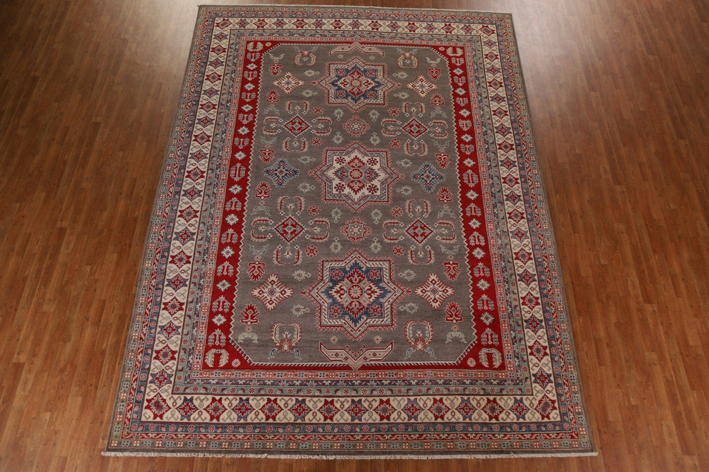 Geometric Kazak Oriental Area Rug 10x13