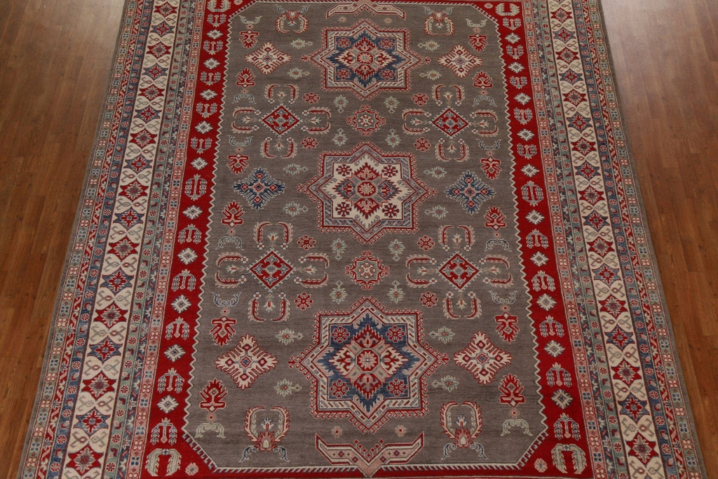 Geometric Kazak Oriental Area Rug 10x13