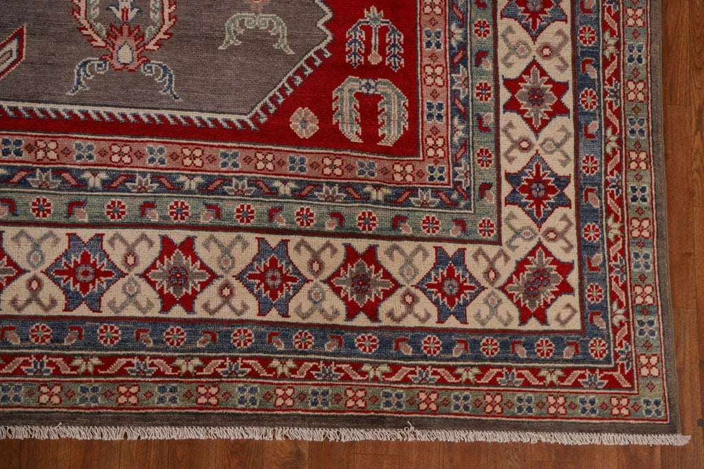 Geometric Kazak Oriental Area Rug 10x13