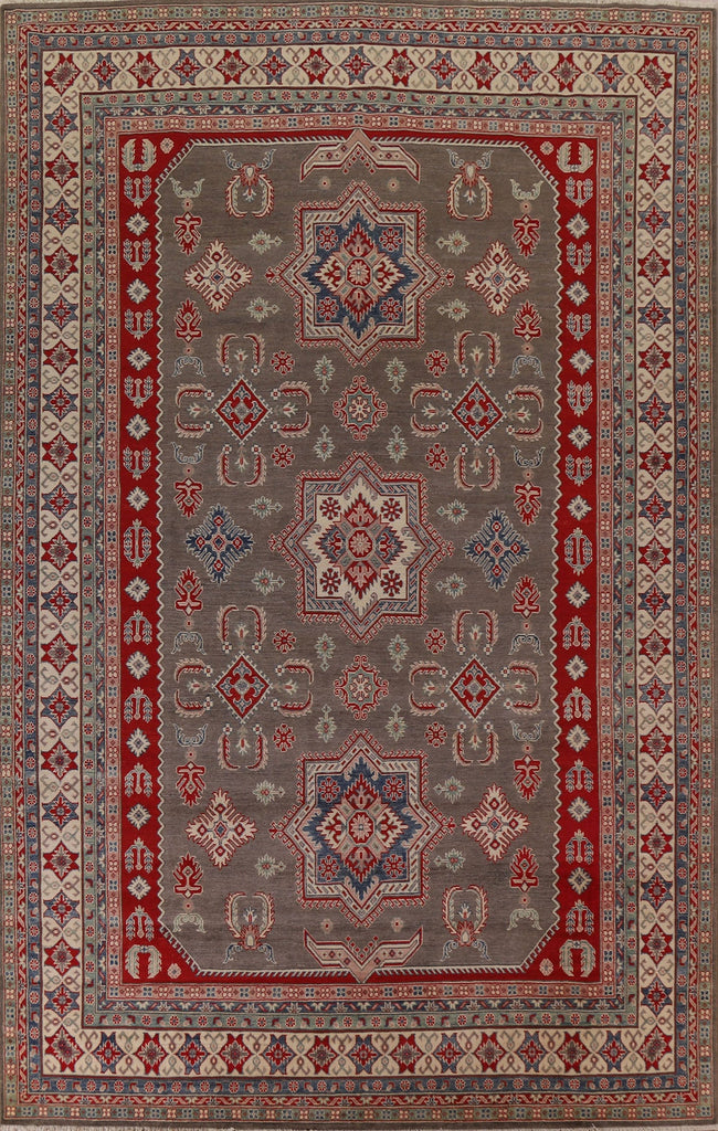 Geometric Kazak Oriental Area Rug 10x13