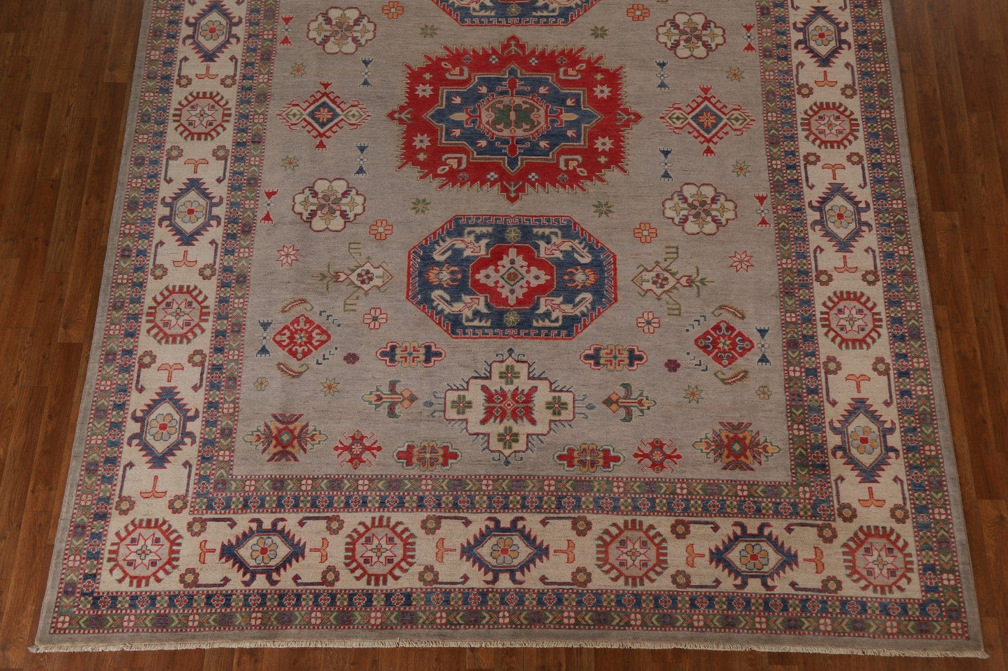 Handmade Kazak Oriental Area Rug 9x12