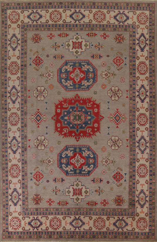 Handmade Kazak Oriental Area Rug 9x12