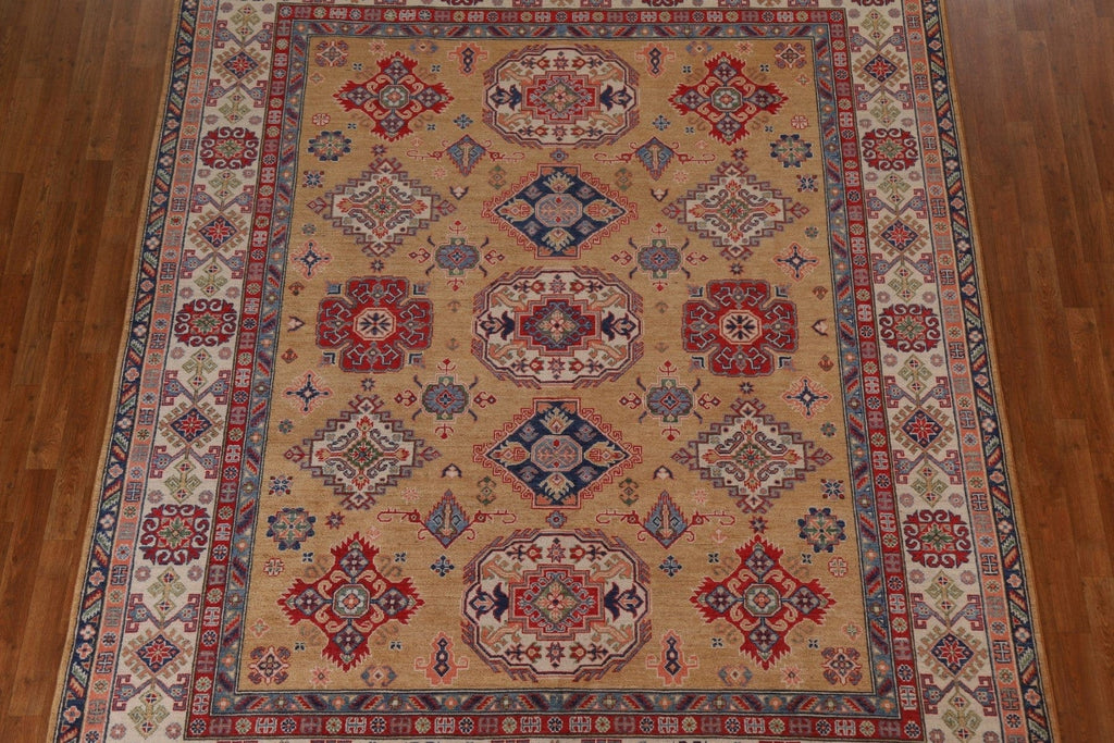 Geometric Kazak Oriental Area Rug 8x10