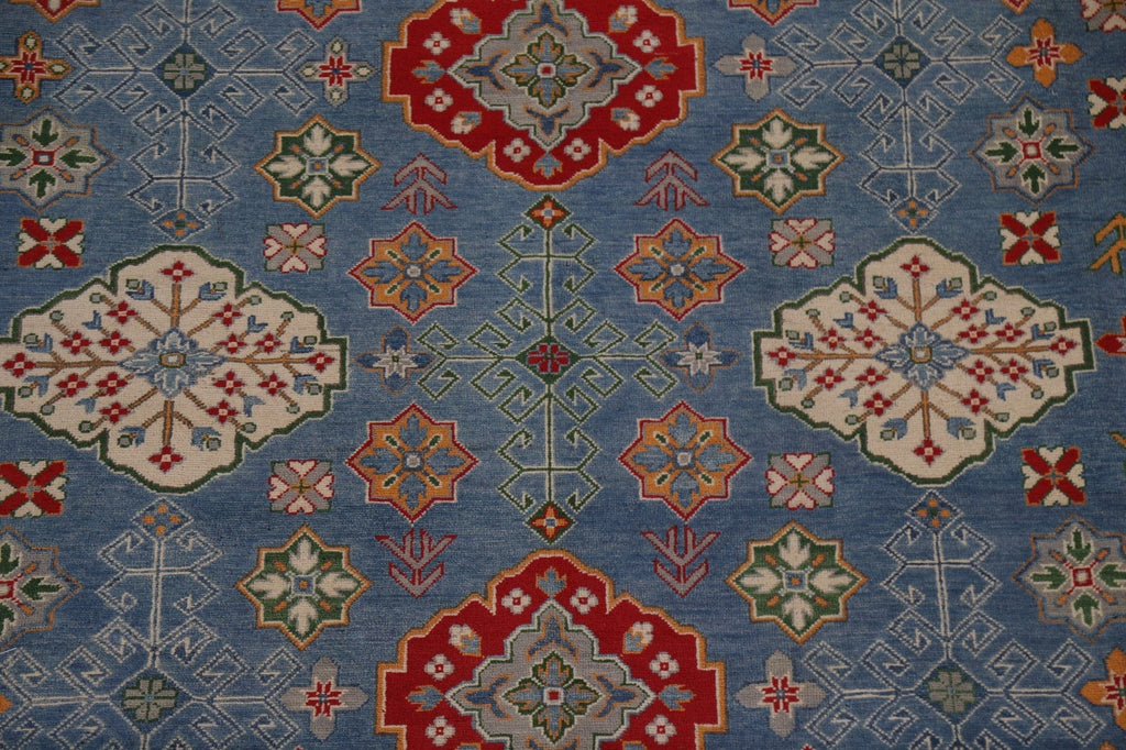 Geometric Kazak Oriental Area Rug 9x12