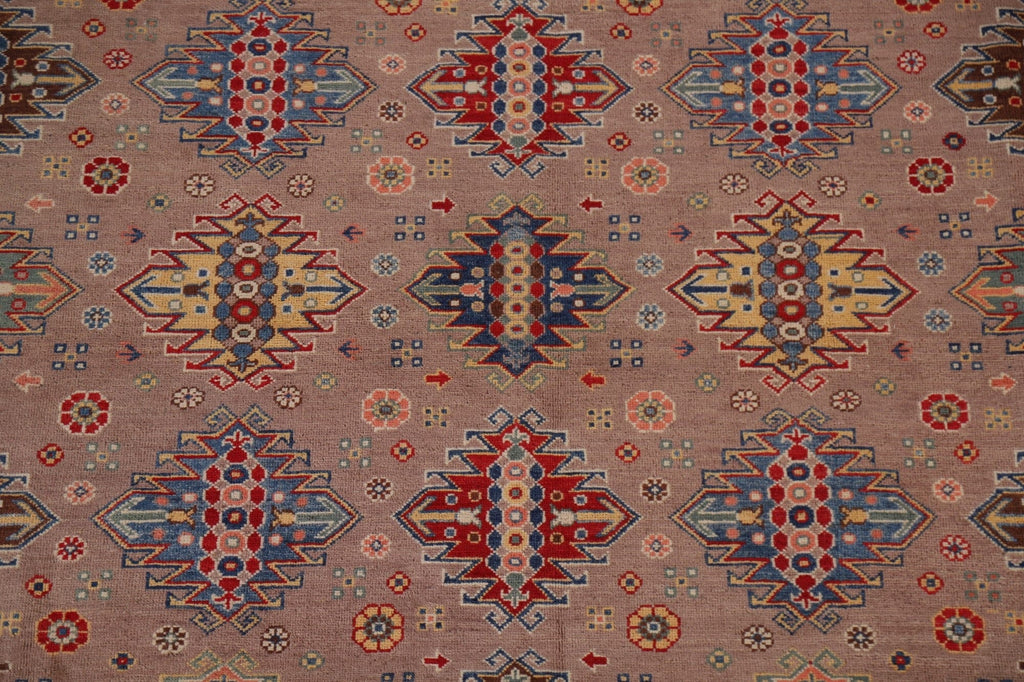 Geometric Kazak Oriental Area Rug 8x10