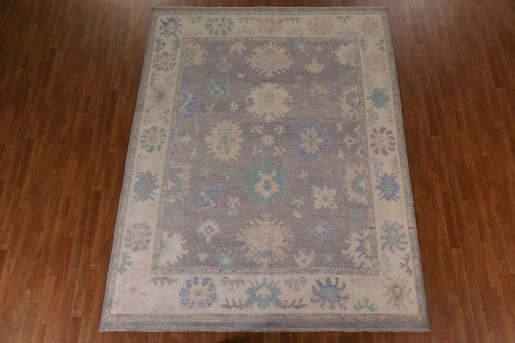 Handmade Oushak Turkish Wool Area Rug 8x10