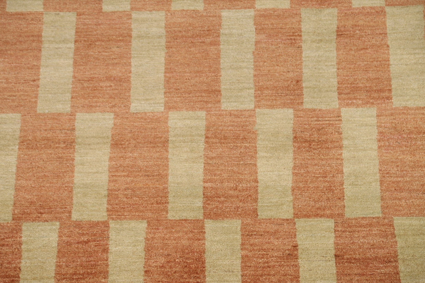 Contemproary Gabbeh Kashkoli Wool Area Rug 4x6