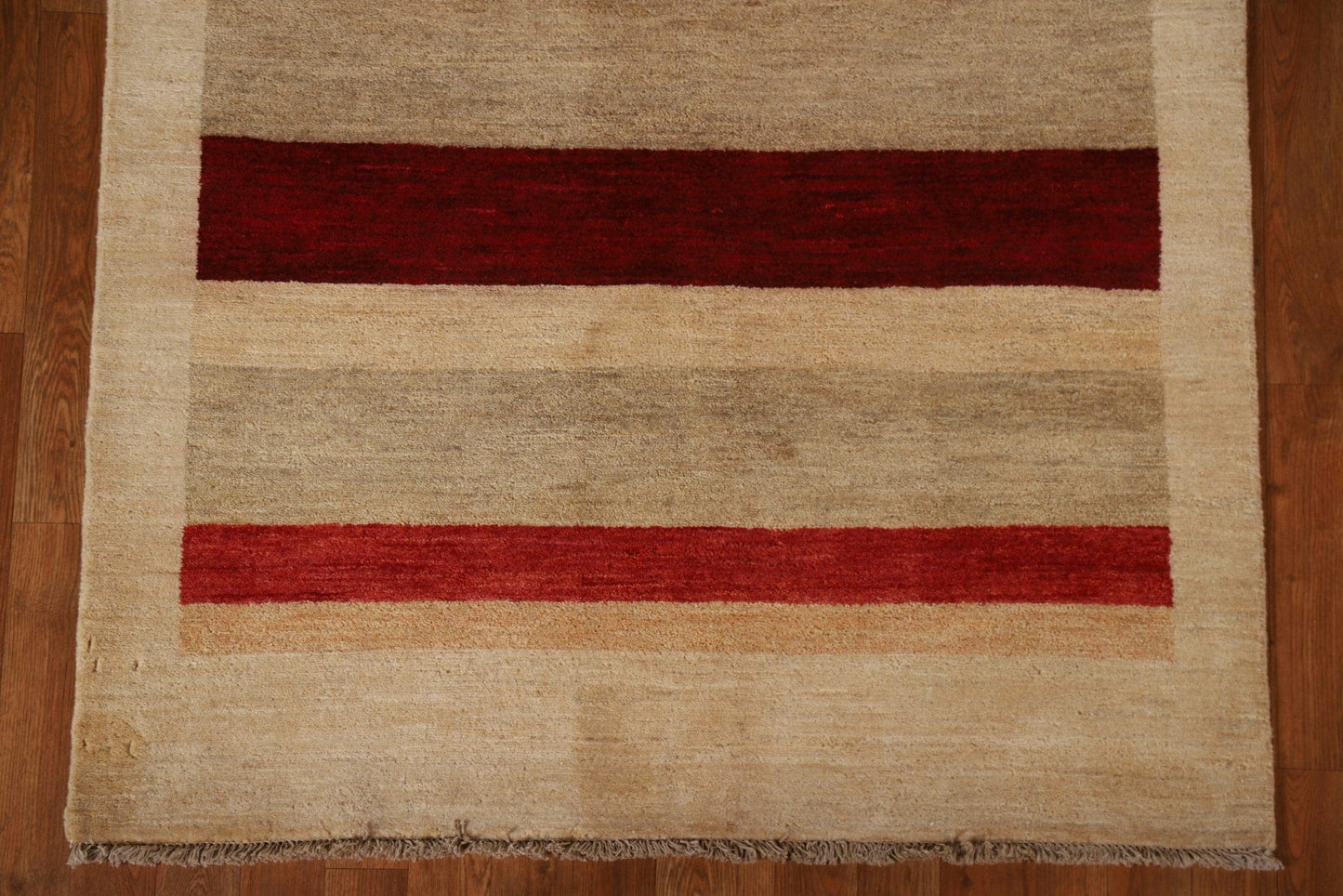 Handmade Gabbeh Kashkoli Area Rug 4x6