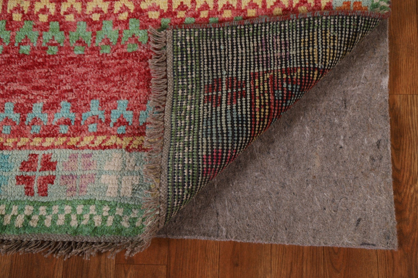 Geometric Gabbeh Kashkoli Area Rug 5x6