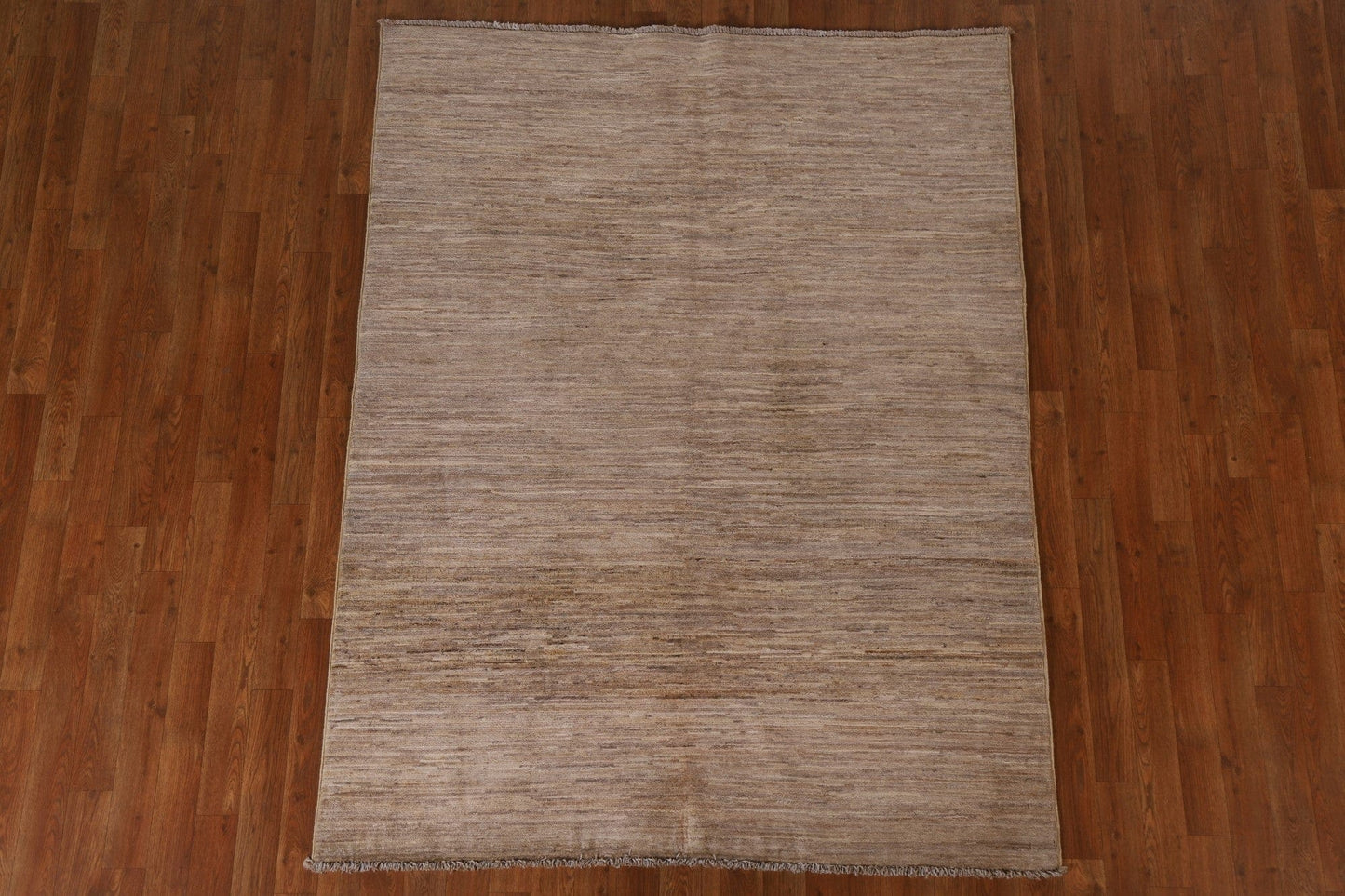 Contemporary Gabbeh Kashkoli Wool Area Rug 5x6