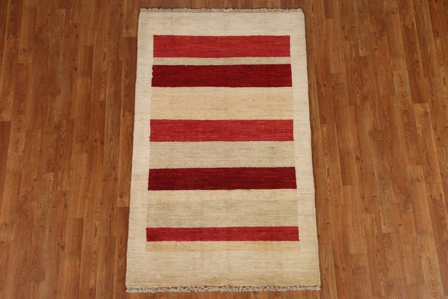 Contemporary Gabbeh Kashkoli Oriental Rug 3x5