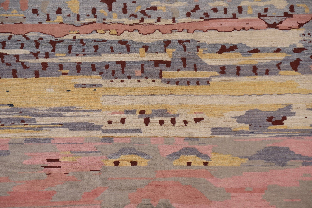 Abstract Gabbeh Kashkoli Modern Area Rug 5x6