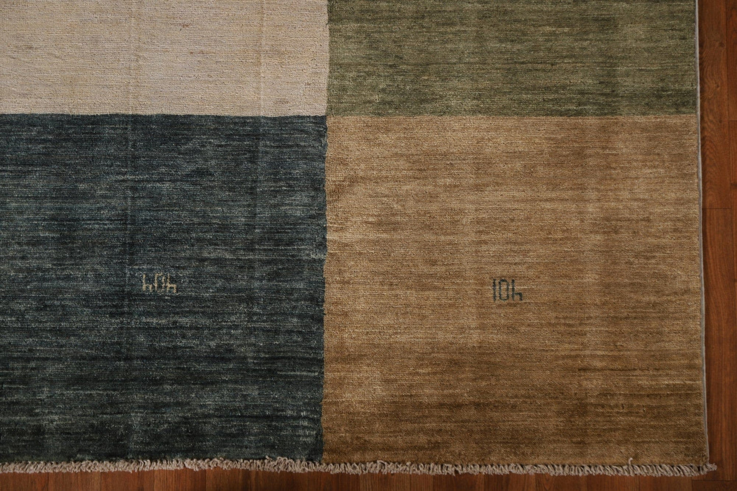 Handmade Gabbeh Kashkoli Modern Area Rug 4x6