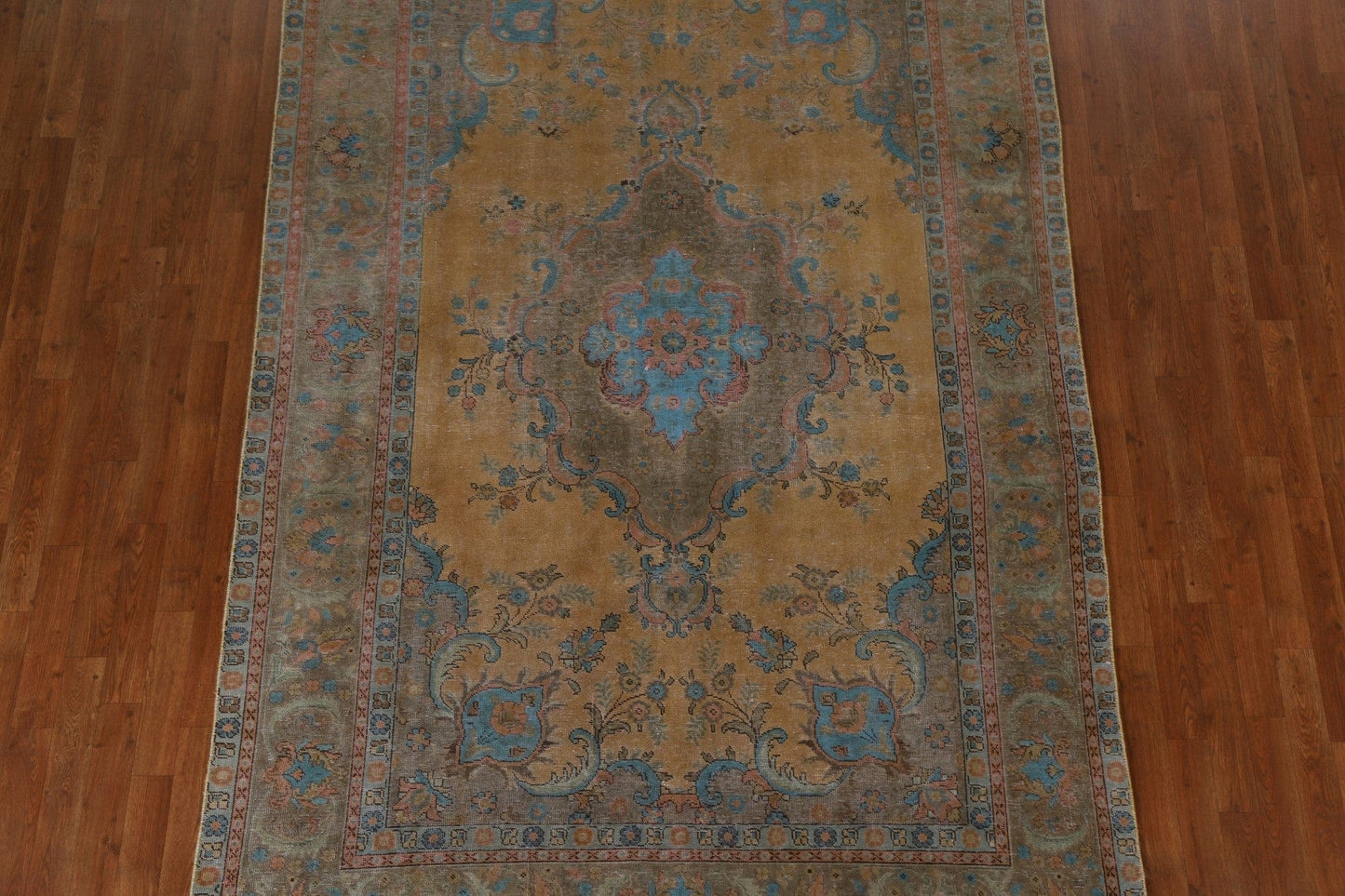 Over-Dyed Tabriz Persian Area Rug 6x10