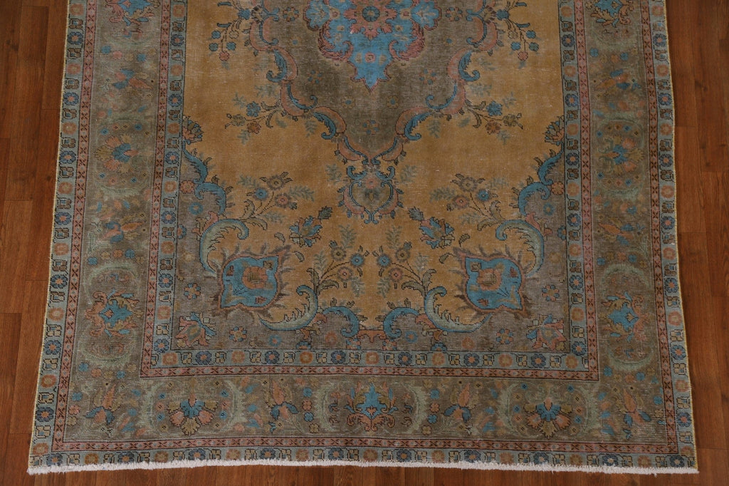 Over-Dyed Tabriz Persian Area Rug 6x10