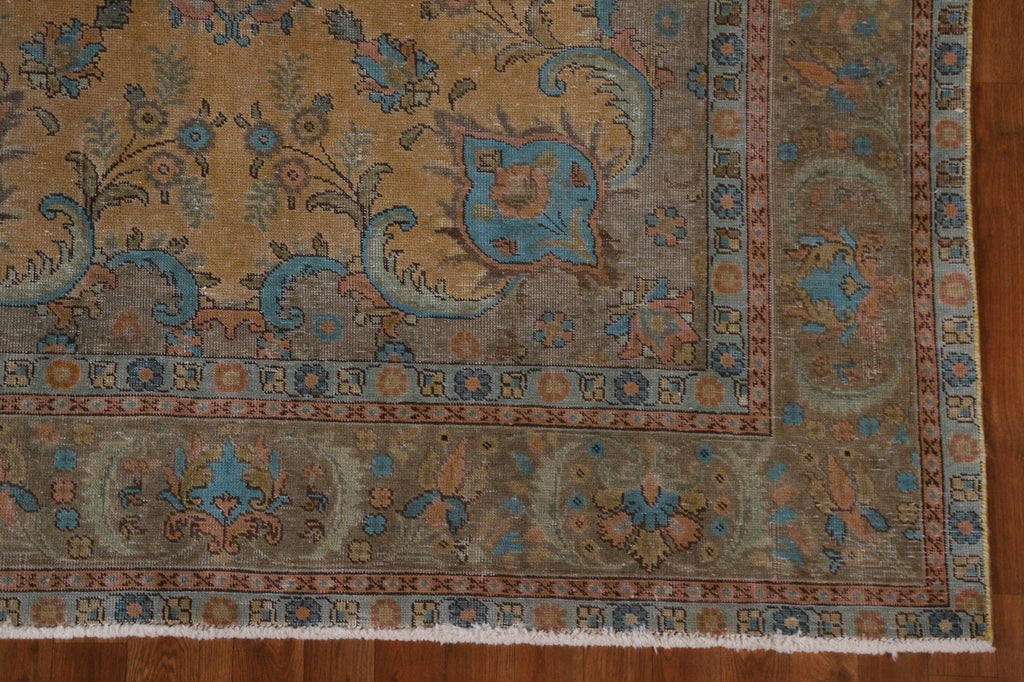 Over-Dyed Tabriz Persian Area Rug 6x10