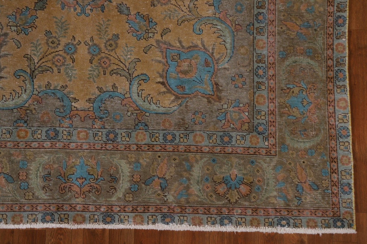 Over-Dyed Tabriz Persian Area Rug 6x10