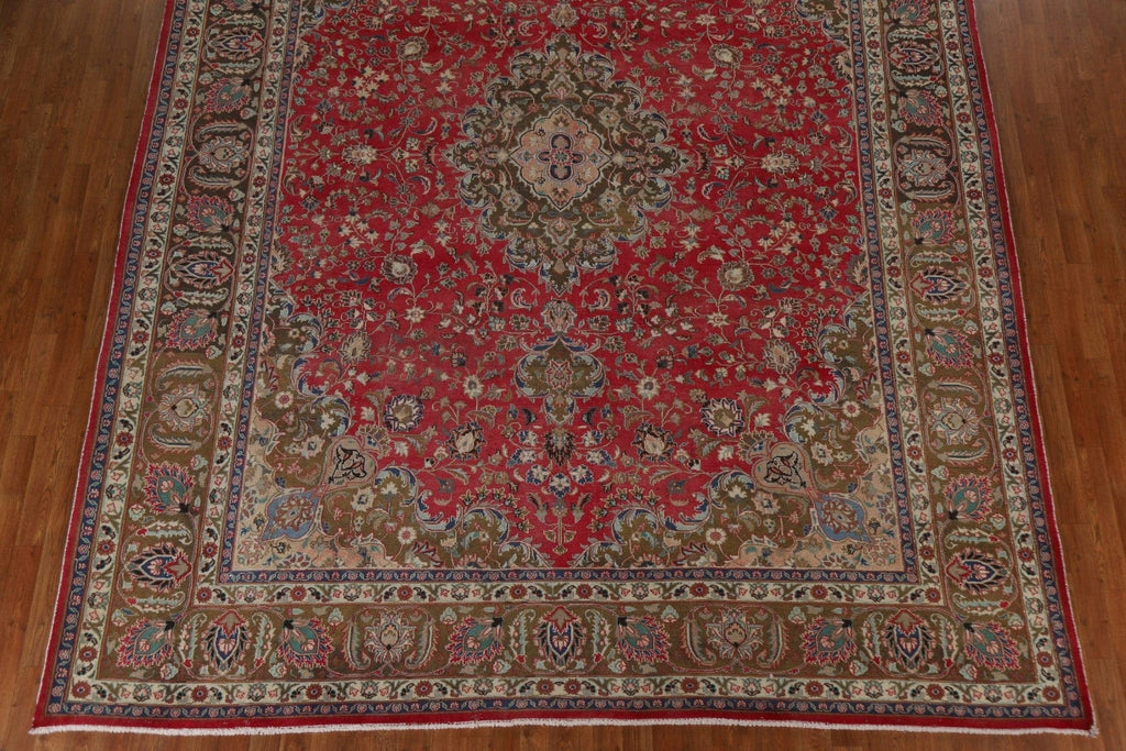 Traditional Mashad Persian Area Rug 10x13