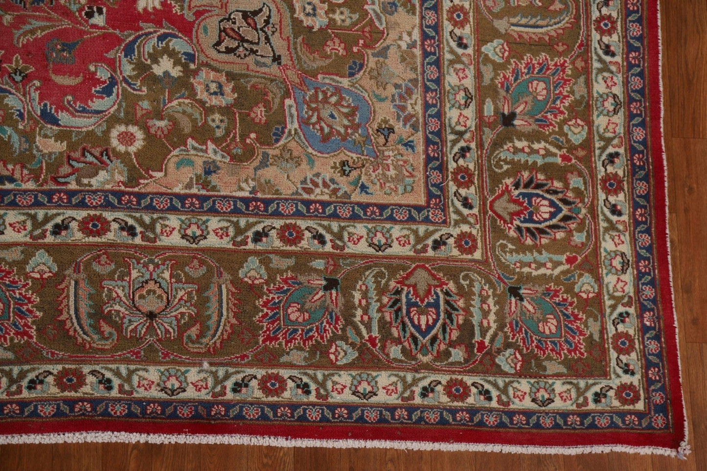 Traditional Mashad Persian Area Rug 10x13