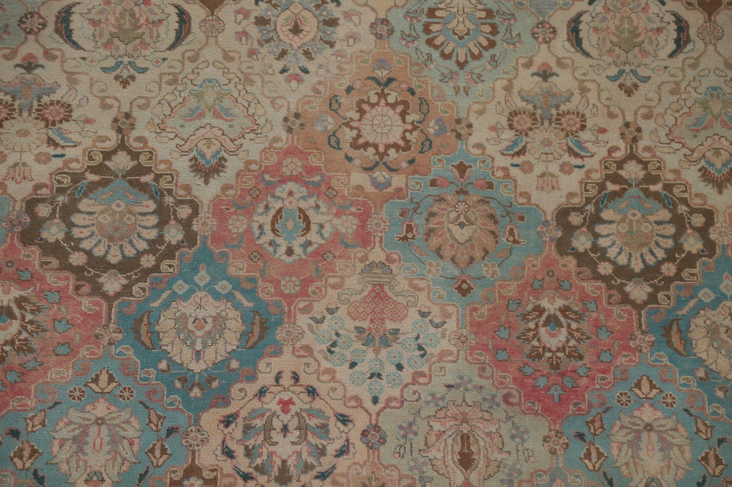 Vegetable Dye Antique Tabriz Persian Area Rug 10x12