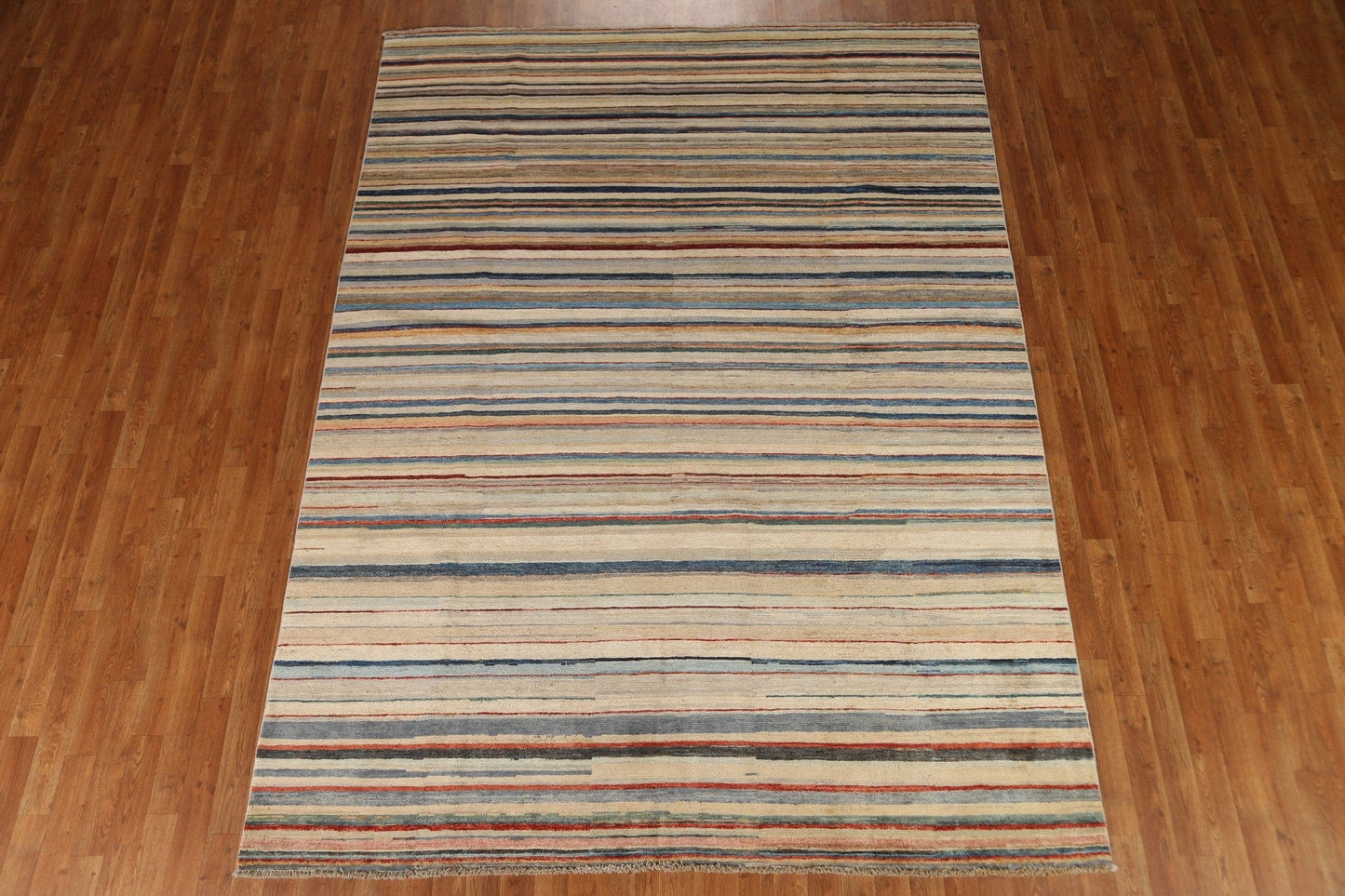 Striped Gabbeh Kashkoli Oriental Area Rug 7x10