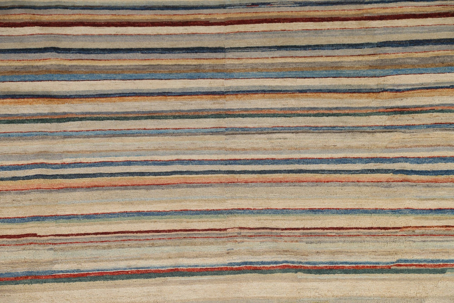 Striped Gabbeh Kashkoli Oriental Area Rug 7x10