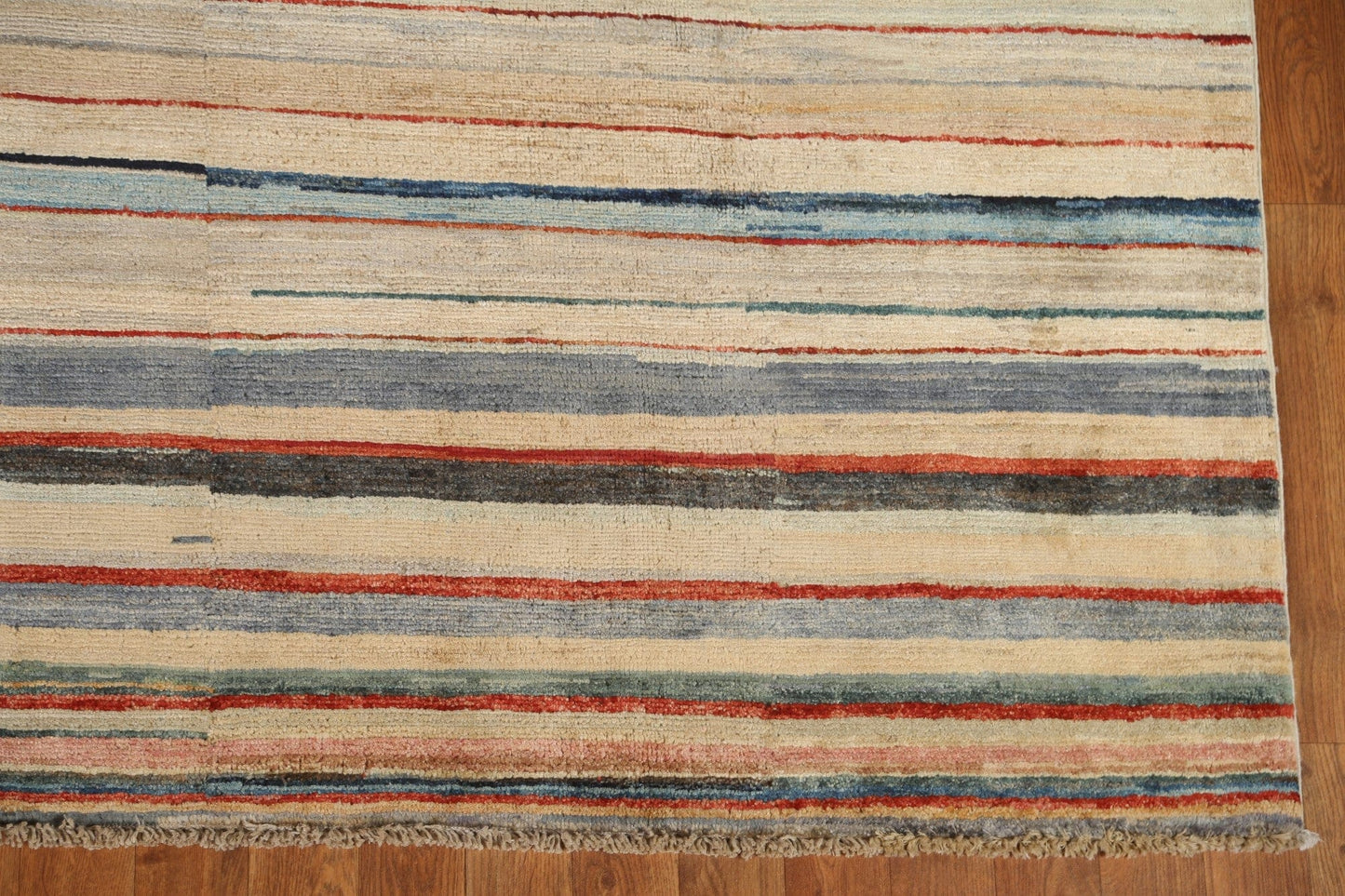 Striped Gabbeh Kashkoli Oriental Area Rug 7x10