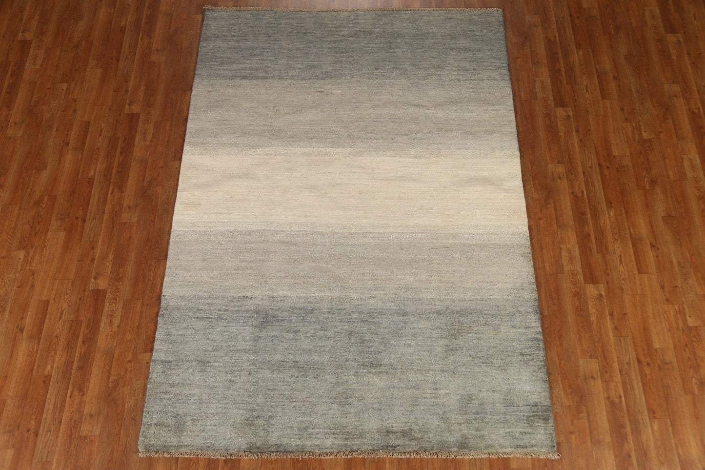 Contemporary Gabbeh Oriental Area Rug 6x8