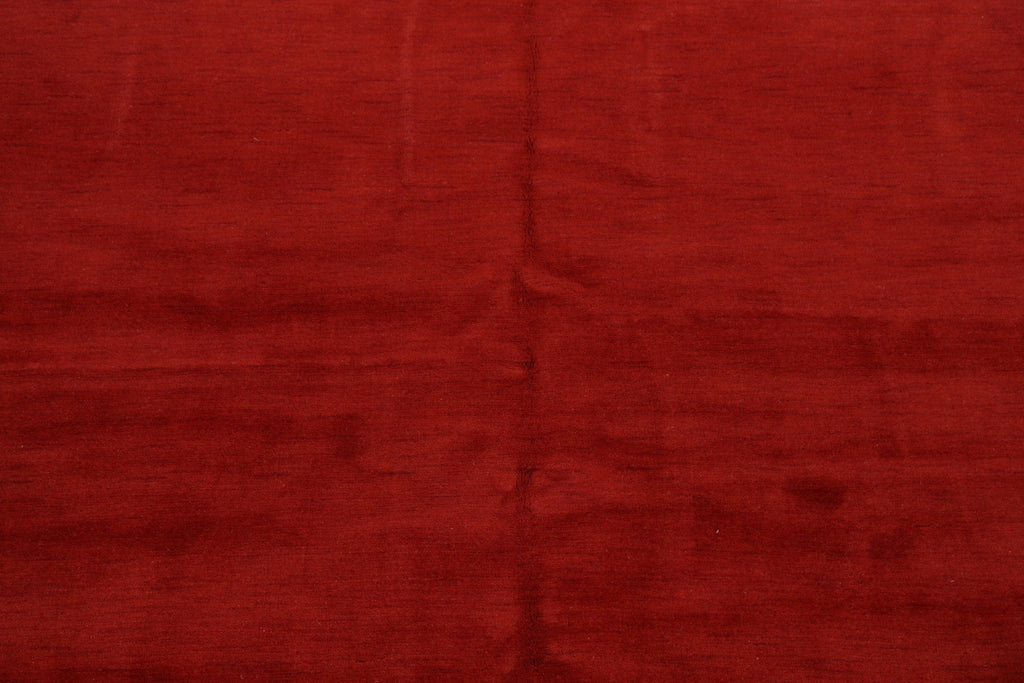 Red Square 10x10 Gabbeh Oriental Area Rug