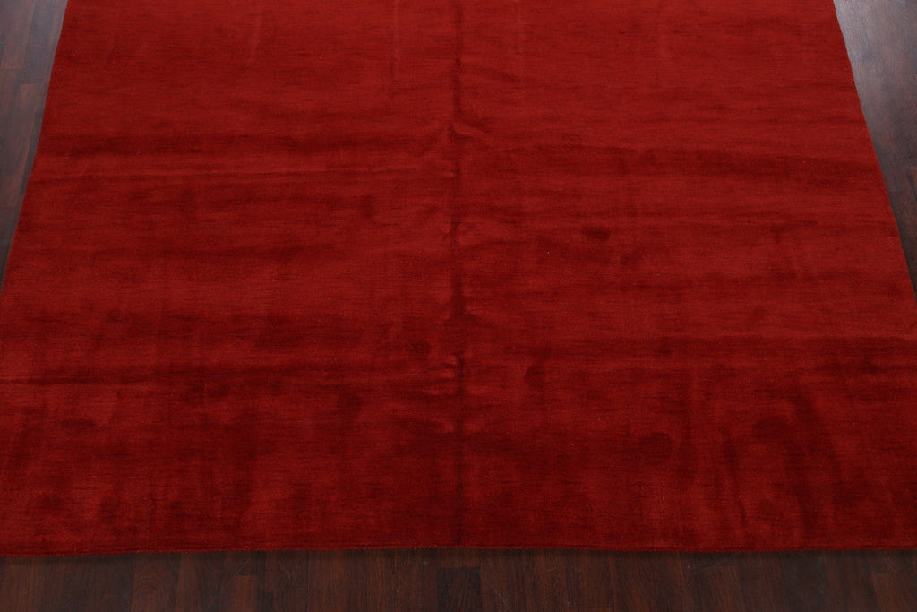 Red Square 10x10 Gabbeh Oriental Area Rug