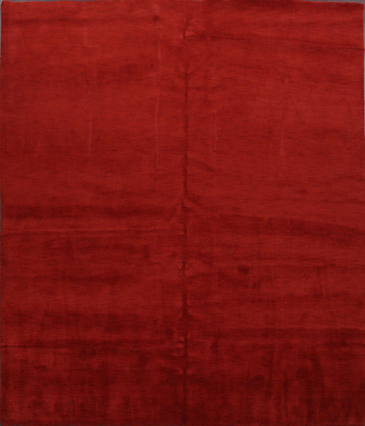 Red Square 10x10 Gabbeh Oriental Area Rug