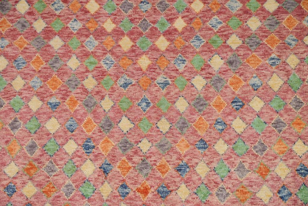 Geometric Gabbeh Kashkoli Oriental Area Rug 5x7